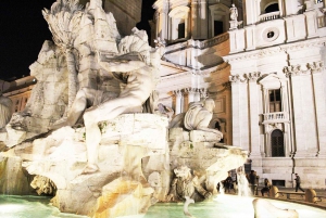 Rome: Trevi Fountain & Other Highlights Guided Tour at Night