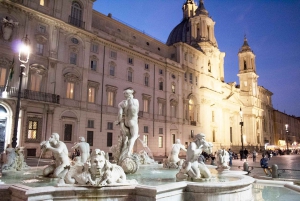 Rome: Trevi Fountain & Other Highlights Guided Tour at Night