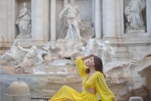 Rom: Unvergessliches Foto-Shooting am Trevi-Brunnen