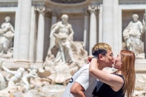 Rom: Unvergessliches Foto-Shooting am Trevi-Brunnen