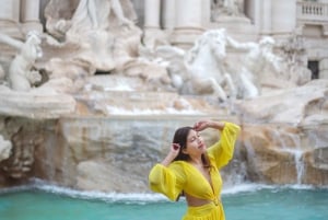 Rom: Unvergessliches Foto-Shooting am Trevi-Brunnen