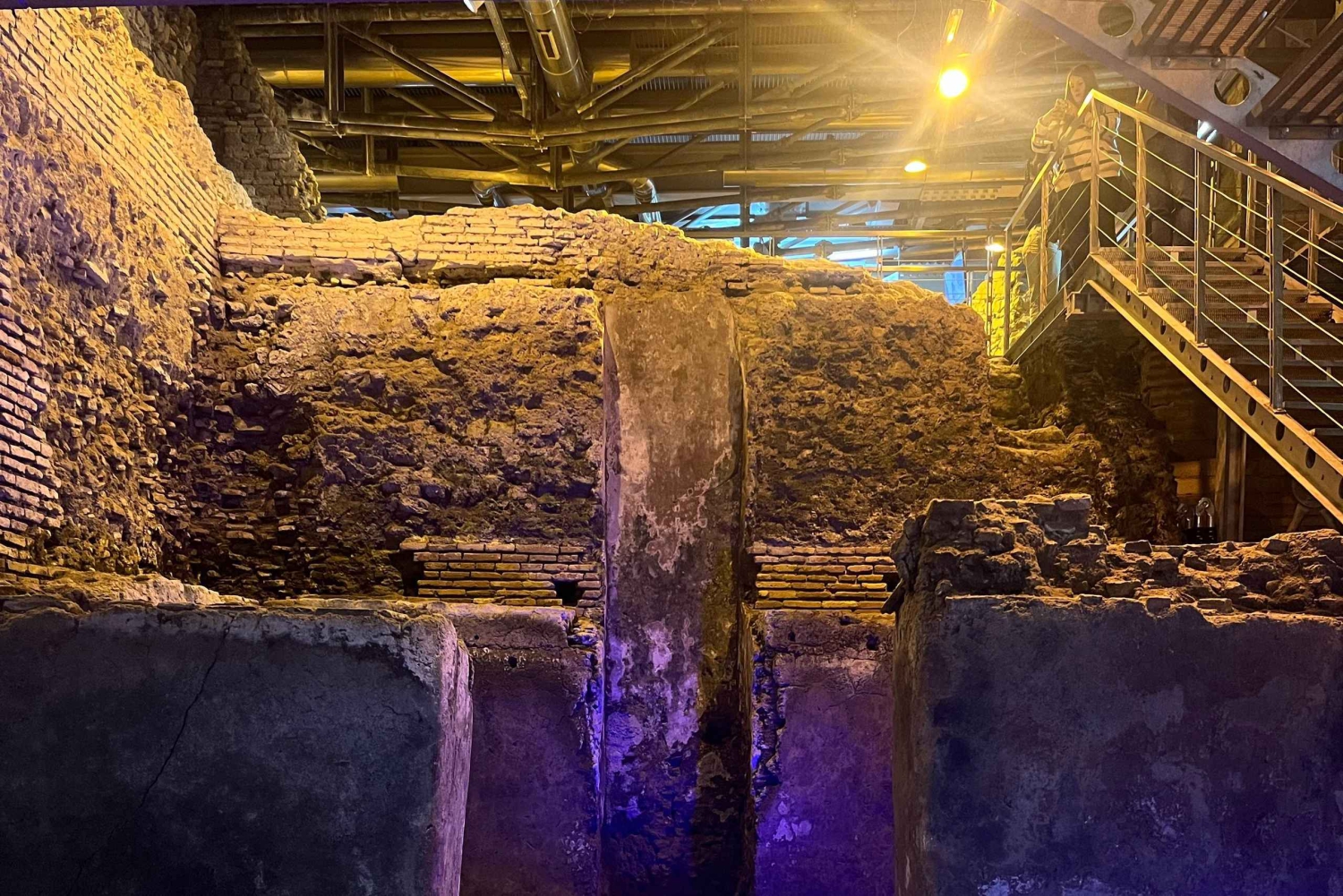 Rom - Trevifontänen Trevifontänen Underground Domus Guidad tur