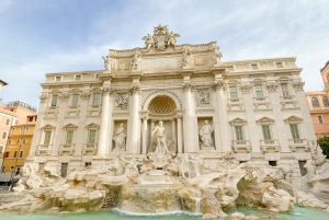 Rom: Trevi-Brunnen, unterirdisches Aquädukt und Spanische Treppe
