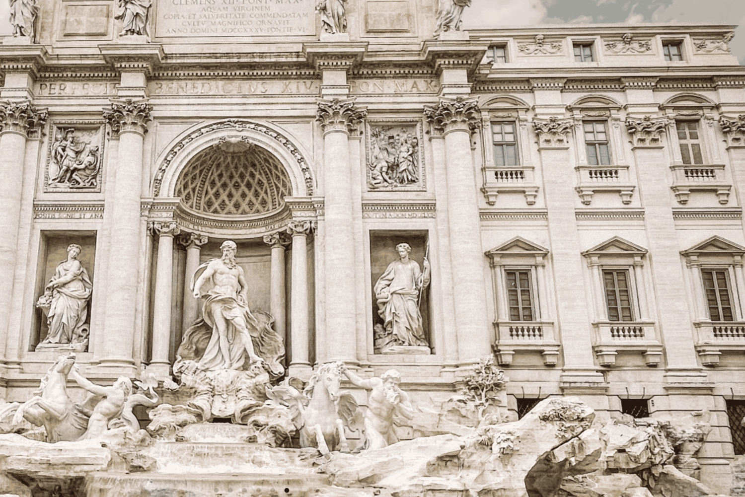 Rom: Trevifontænen under jorden tur med en lille gruppe