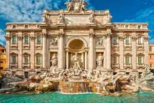 Rom: Trevifontænen under jorden tur med en lille gruppe