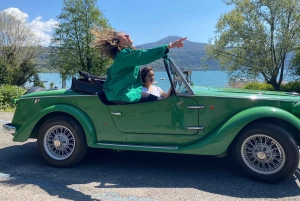 Rome: Trip to Roman Hills & Lunch by Vintage Classic Car