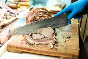 Roma: Tour gastronomico di Trastevere al crepuscolo con degustazione di vino