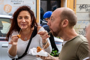 Roma: Tour gastronomico di Trastevere al crepuscolo con degustazione di vino