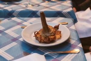 Roma: Tour gastronomico di Trastevere al crepuscolo con degustazione di vino