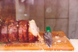 Roma: Tour gastronomico di Trastevere al crepuscolo con degustazione di vino