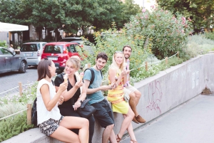 Roma: Tour gastronomico di Trastevere al crepuscolo con degustazione di vino