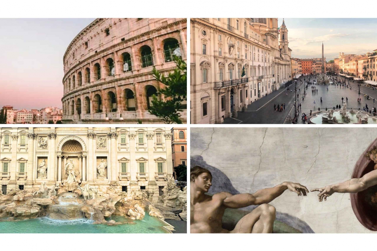 Rome: Vatican, Colosseum & Main Squares Tour w/ Lunch & Car