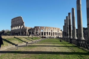 ローマバチカン、コロッセオ、主要広場ツアー（昼食・車付