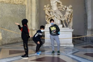 ローマバチカン、コロッセオ、主要広場ツアー（昼食・車付