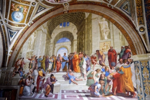 ローマバチカン、コロッセオ、主要広場ツアー（昼食・車付