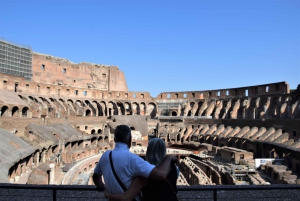ローマバチカン、コロッセオ、主要広場ツアー（昼食・車付