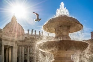 ローマバチカン美術館とシスティーナ礼拝堂チケット付きツアー