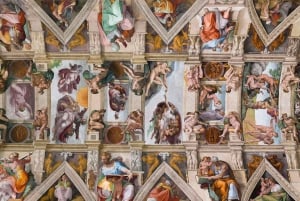 ローマバチカン美術館とシスティーナ礼拝堂チケット付きツアー