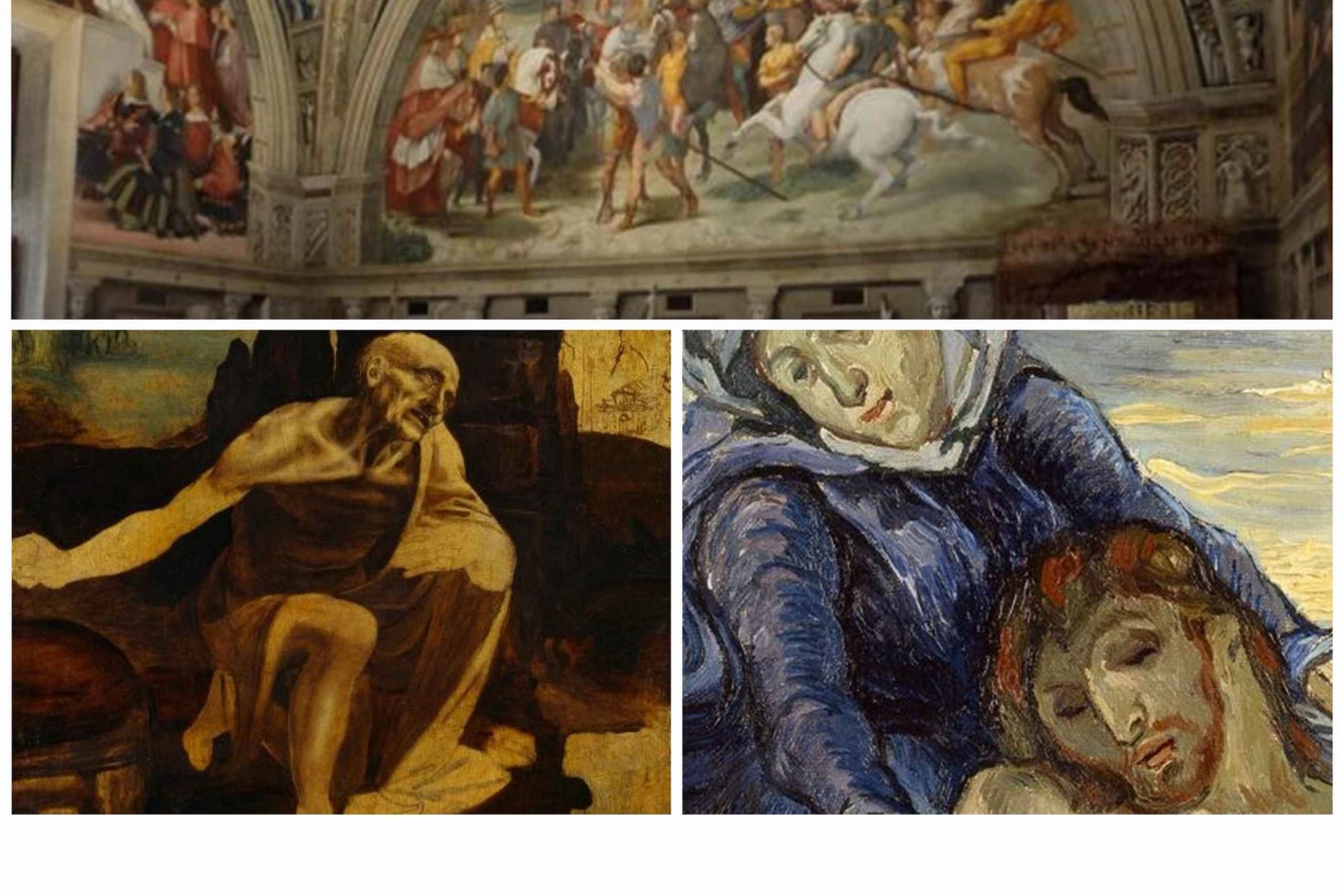 Rooma: Sikstuksen kappelin kiertoajelu: Vatikaanin museot ja Sikstuksen kappeli.