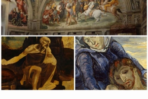 Rooma: Sikstuksen kappelin kiertoajelu: Vatikaanin museot ja Sikstuksen kappeli.