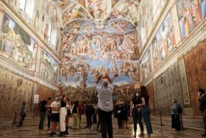 Roma: Vatikanmuseene og Sixtinske kapell med inngang og assistanse (ingen guide)