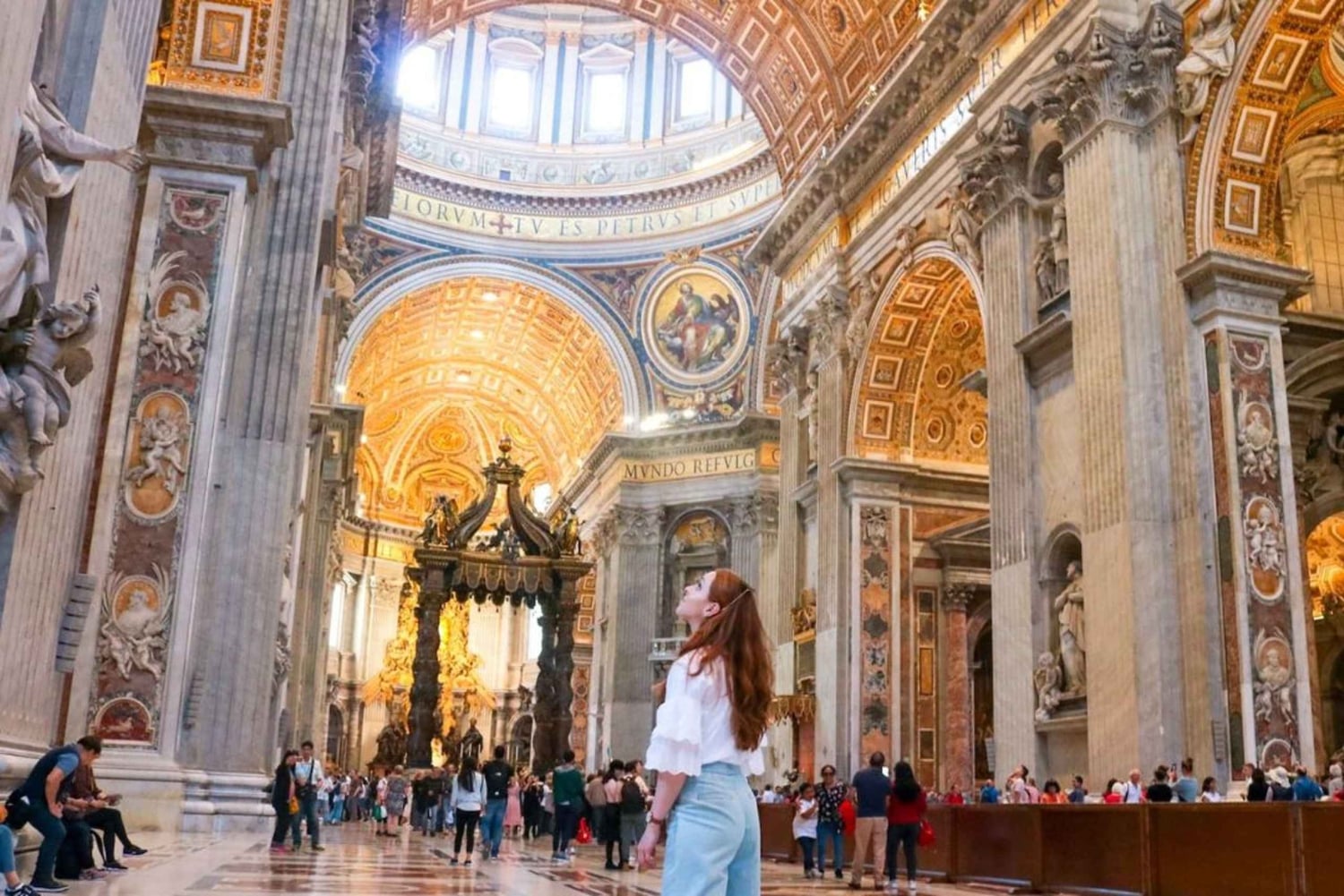 Roma: Vatikanmuseene og rundtur i Peterskirken med bestigning av kuppelen