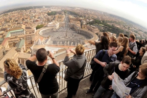 Roma: Vatikanmuseene og rundtur i Peterskirken med bestigning av kuppelen