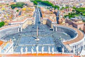 Roma: Vatikanmuseene og rundtur i Peterskirken med bestigning av kuppelen