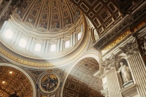 Roma: Vatikanmuseene og rundtur i Peterskirken med bestigning av kuppelen