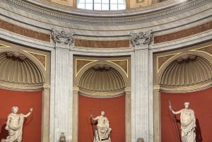 ローマ：バチカン美術館、システィーナ礼拝堂、サンピエトロ大聖堂ツアーをご案内いたします