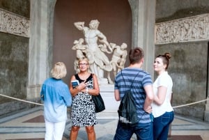 Rom: Vatikanmuseerna Vatikanmuseerna, Sixtinska kapellet & Basilikan Guidad tur