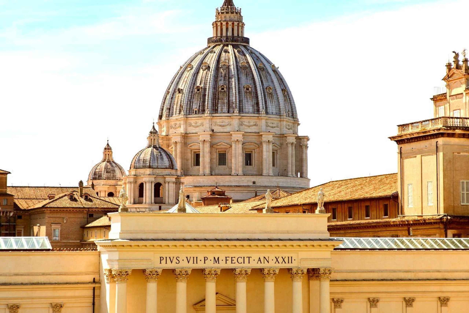 Rome : visite du Vatican et de la Chapelle Sixtine + Colisée en option