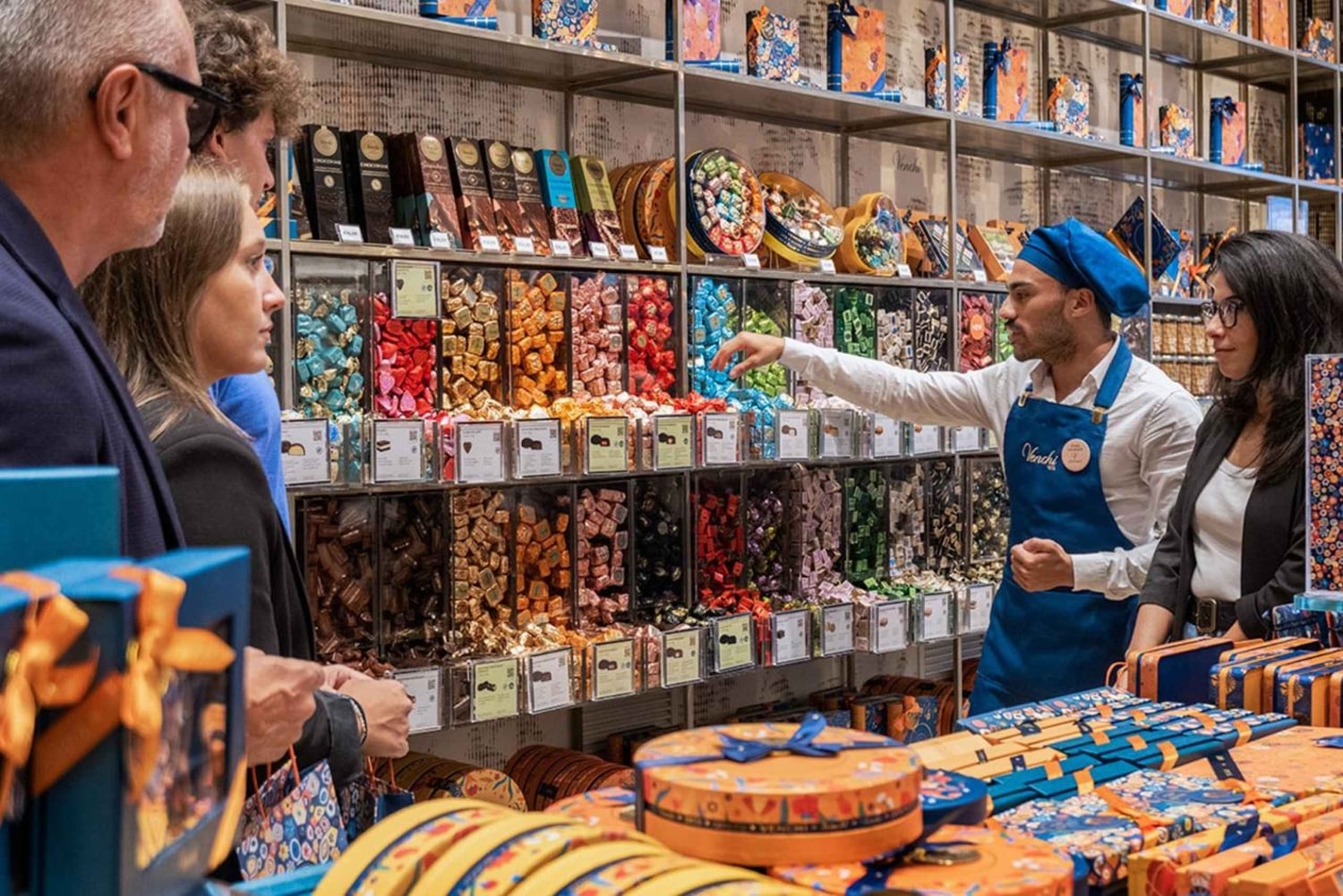 Rom: Venchi chokladprovning och verkstad