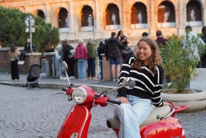 Roma: City Tour de Vespa com os pontos turísticos históricos da cidade