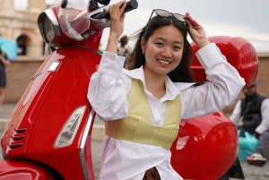 Roma: City Tour de Vespa com os pontos turísticos históricos da cidade