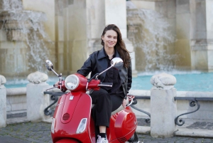 Rzym: wycieczka fotograficzna skuterem Vespa z najważniejszymi zabytkami miasta