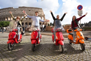 Rzym: wycieczka fotograficzna skuterem Vespa z najważniejszymi zabytkami miasta
