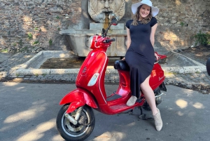 Rzym: wycieczka fotograficzna skuterem Vespa z najważniejszymi zabytkami miasta