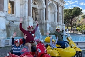 Rome Vespa Sidecar Tour: 90-Minute Panoramic Experience