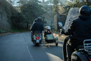 Rome: Evening Vespa Sidecar City Tour