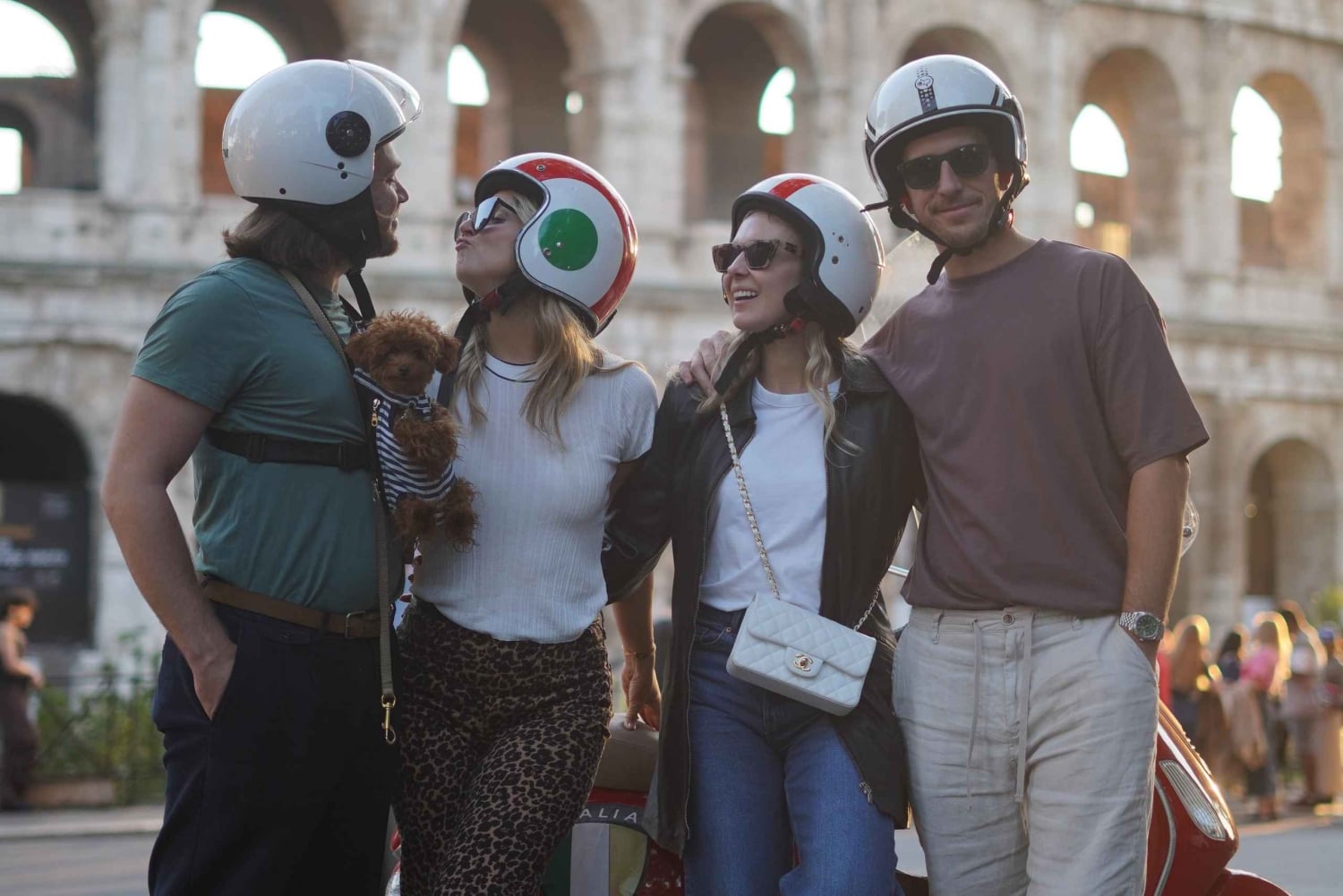 Rzym: wycieczka skuterem Vespa z usługami fotograficznymi Najważniejsze atrakcje w małej grupie