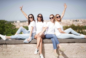 Rom: Vespa-tur med fotostop og afhentning i byens centrum