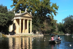 ROMA: Villa Borghese Itsenäinen veneretki järvellä + aperitiivi