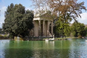 ROMA: Villa Borghese Itsenäinen veneretki järvellä + aperitiivi