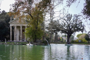 ROMA: Villa Borghese Itsenäinen veneretki järvellä + aperitiivi