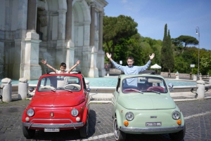 Rome Photoshoot with free Vintage Fiat 500 Transportation