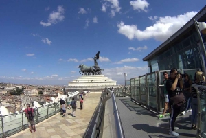 Rome : visite du Vittoriano et de son toit avec audioguide