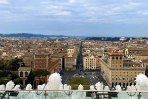 Rom: Vittoriano-monumentet med panoramaudsigt Besøg