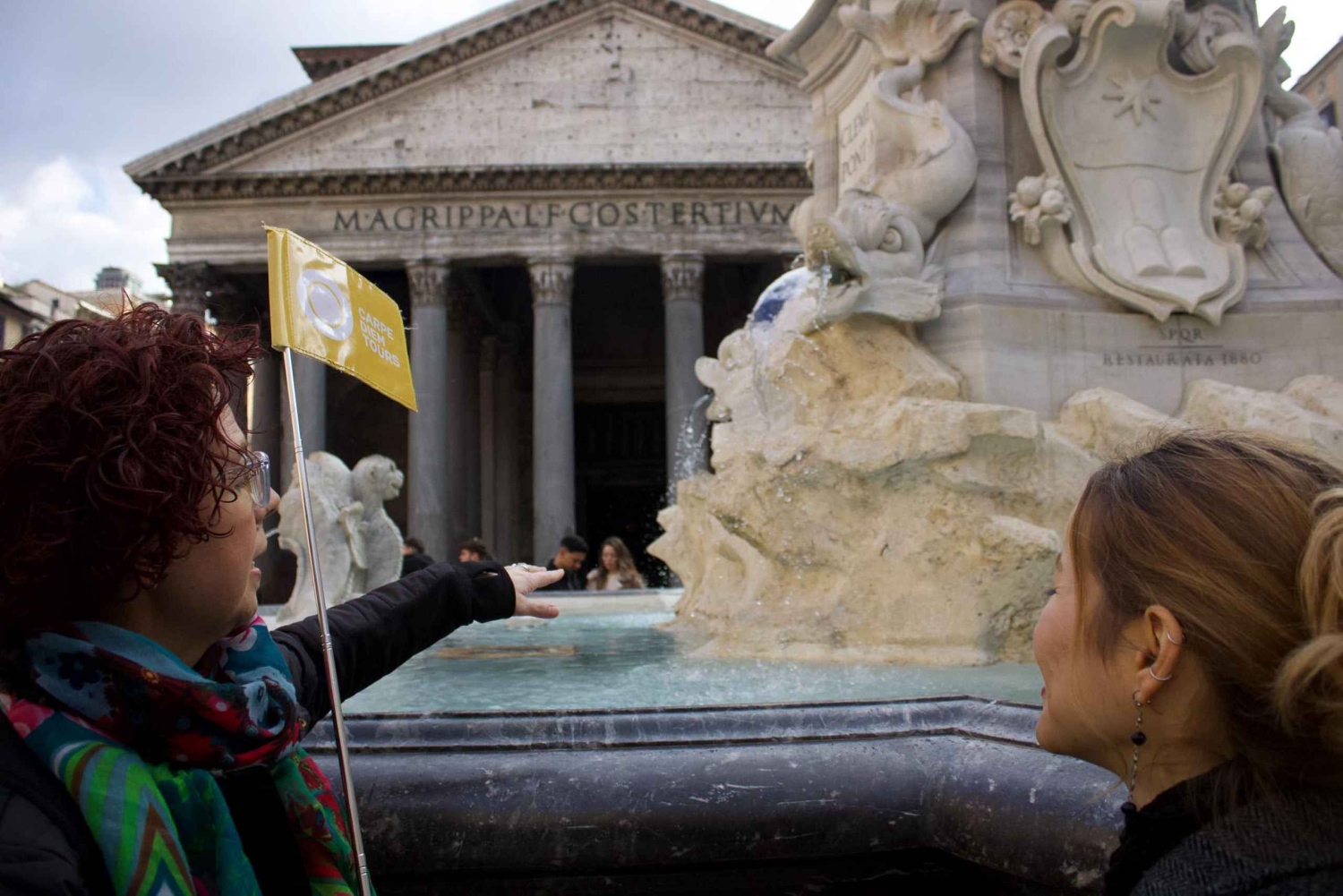 Tour a piedi di Roma: Pantheon, Fontana di Trevi, Piazza Navona e tesori nascosti