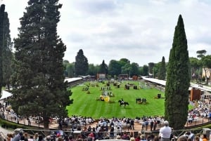 Rom: Indgangsbillet til Villa Borghese Zoo + tur i golfvogn